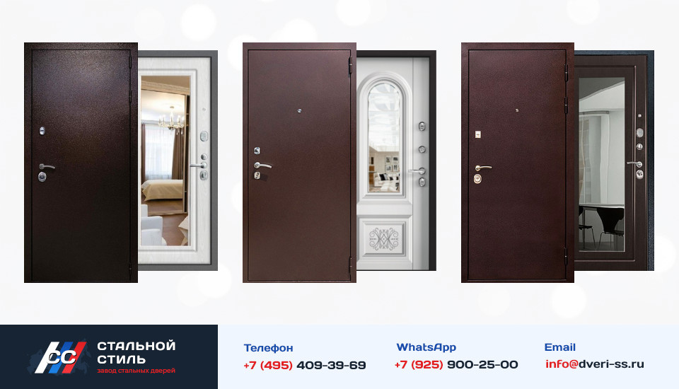 Другие варианты «Квартирная дверь с зеркалом №71» в Балашихе
