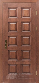 Дверь МДФ №371 с отделкой МДФ ПВХ - фото