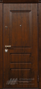 Входная металлическая дверь с панелями МДФ ПВХ для дома с отделкой МДФ ПВХ - фото