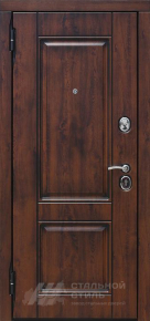 Металлическая дверь эконом ЭД №24 с отделкой МДФ ПВХ - фото №2