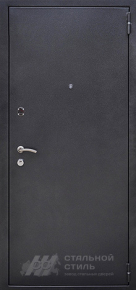 Дверь с зеркалом №10 с отделкой Порошковое напыление - фото