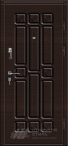 Дверь МДФ №373 с отделкой МДФ ПВХ - фото