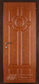 Дверь ДУ №13 с отделкой МДФ ПВХ - фото