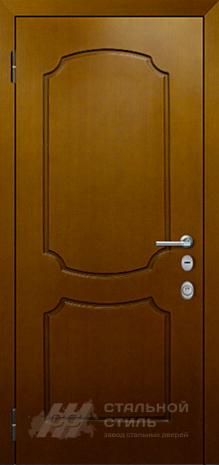 Дверь «Дверь Ламинат №4» c отделкой МДФ Шпон