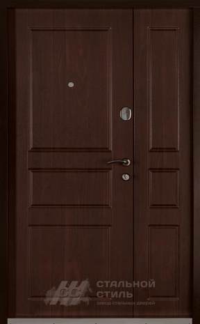 Дверь «Тамбурная дверь №12» c отделкой МДФ ПВХ