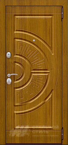 Дверь «Дверь с терморазрывом  №12» c отделкой МДФ Шпон