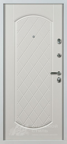 Дверь «Дверь в квартиру №12» c отделкой МДФ (окрашенный)