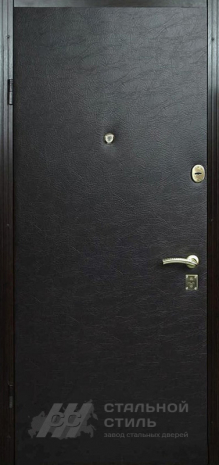 Дверь «Дверь эконом класса с винилискожей №1» c отделкой Винилискожа
